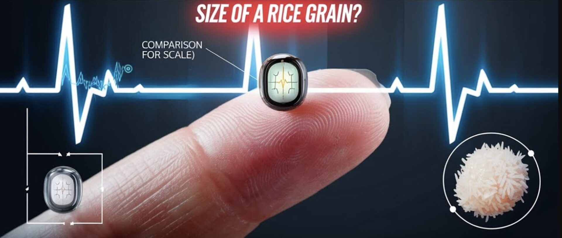 Rice-Grain Pacemaker