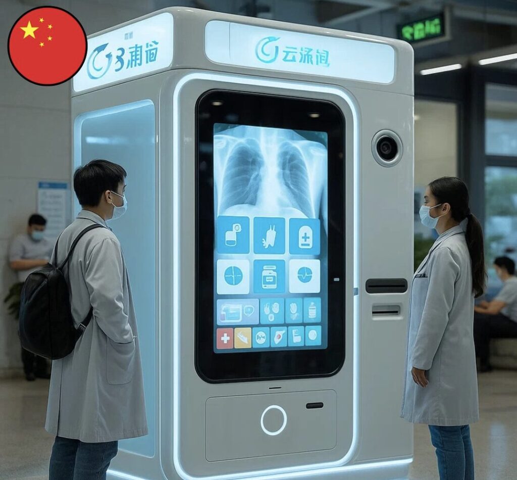 China's digital medical kiosks
