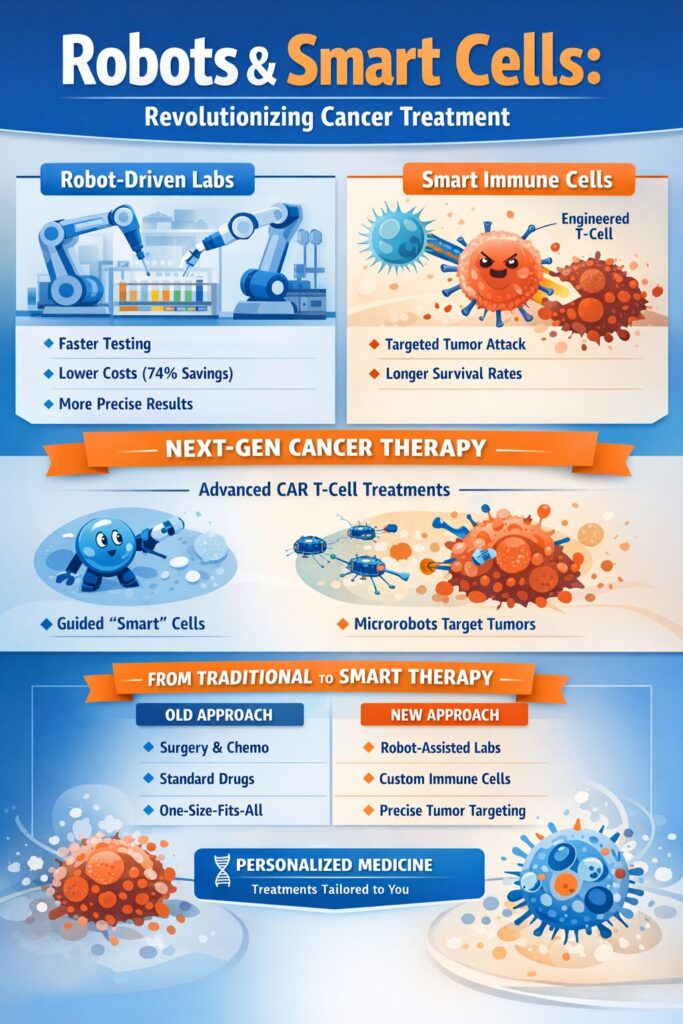Robots and Smart Cells Infographics