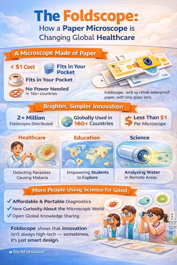 Foldscope - The Infographics