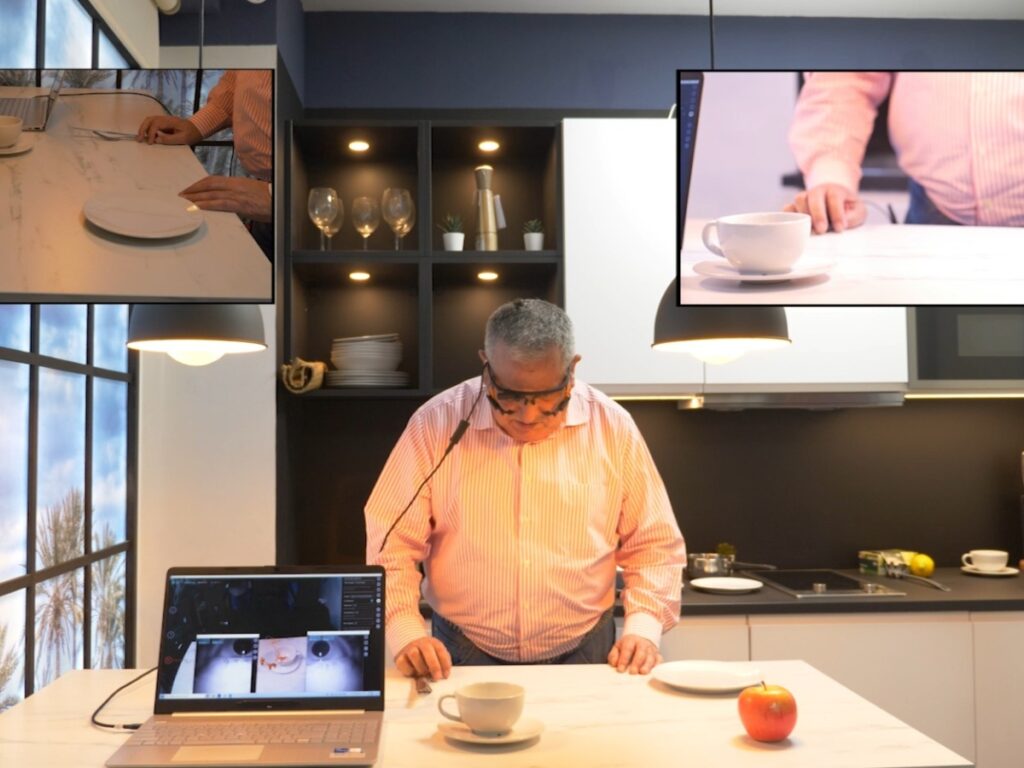 Spain clinical test - Man recovers vision